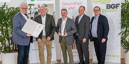 Mehr Informationen zum Thema: Betriebliche Gesundheitsförderung: ITSV mit dem BGF-Siegel ausgezeichnet
